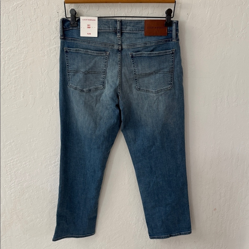 Lucky Brand Sweet Crop Mid Rise Advance Stretch Jeans 10/30 - Picture 4 of 6